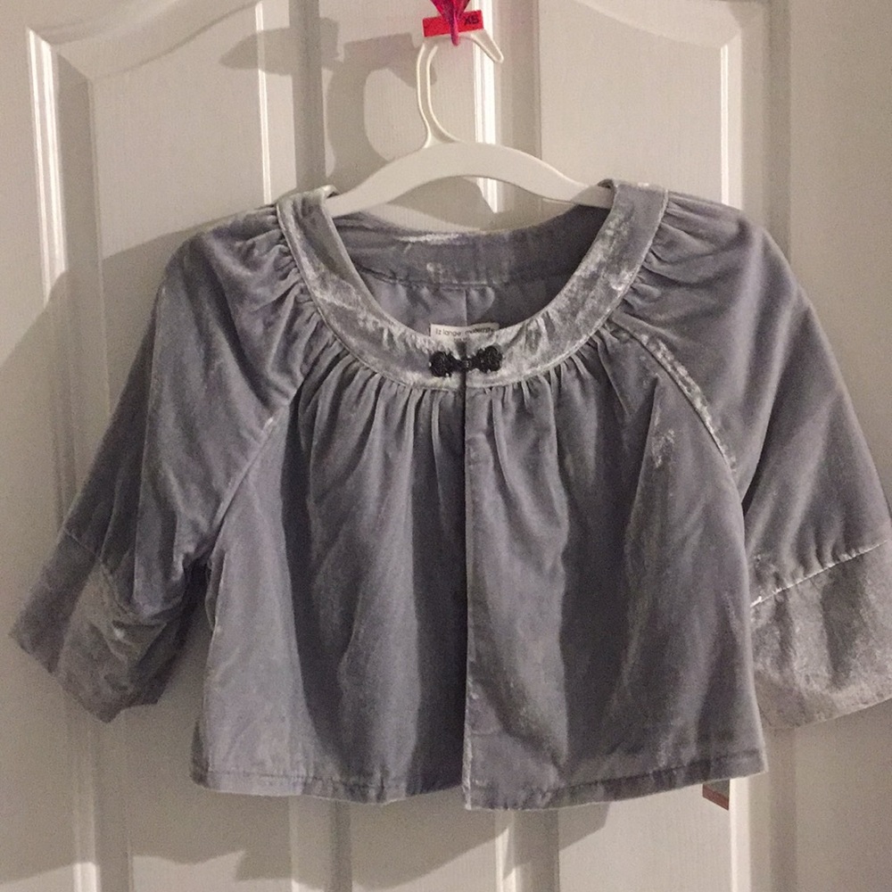 Liz Lange🎁🥳16hp🎉Grey Cape Jacket